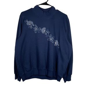 Vintage Y2K Alfred Dunner Floral Sweatshirt